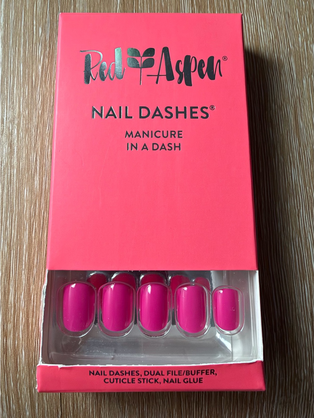 Red Aspen - Under The Moonlight Larissa - Press On Nails Kit - NEW! Short Square